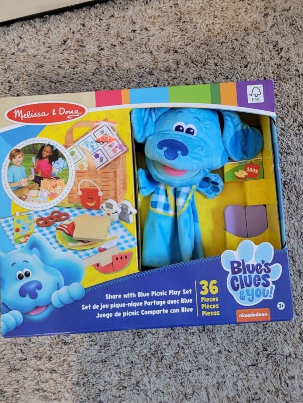 Blues Clues Picnic Toy